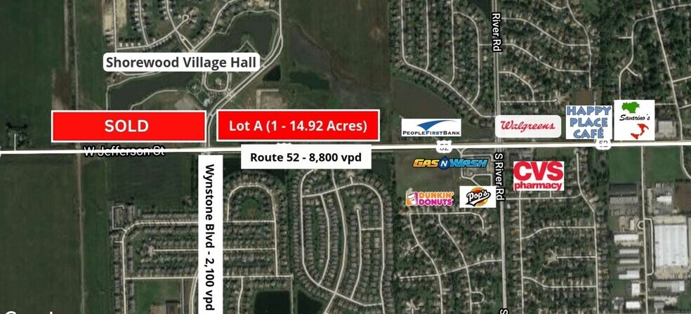 NEC Jefferson St. & Wynstone Blvd, Shorewood, IL à vendre - Photo de l’immeuble – Image 2 sur 2