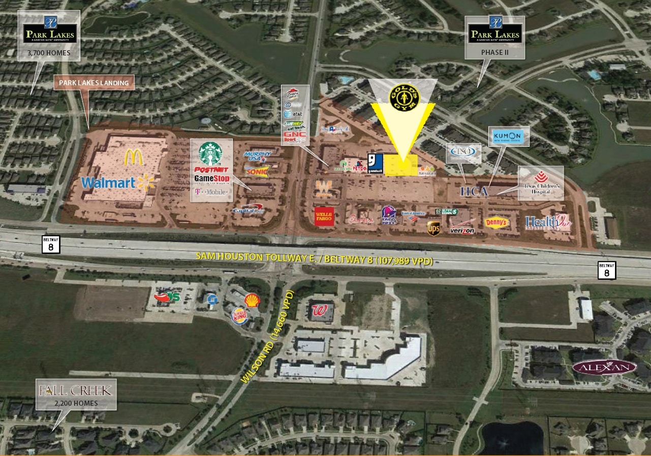 9535-9635 N Sam Houston Pky E, Humble, TX à louer Aérien– Image 1 sur 7