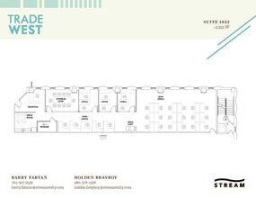129 W Trade St, Charlotte, NC à louer Plan d’étage– Image 1 sur 1