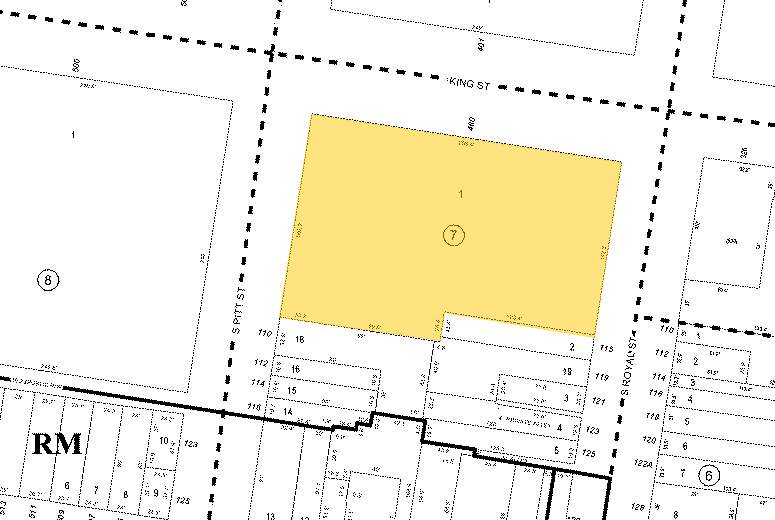 480 King St, Alexandria, VA à louer - Plan cadastral – Image 2 sur 6