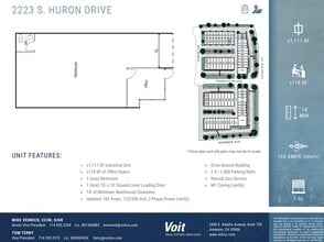 2223-2320 S Fairview St, Santa Ana, CA à louer Plan d’étage– Image 1 sur 1