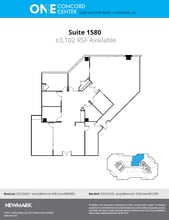 2300 Clayton Rd, Concord, CA à louer Plan d’étage– Image 1 sur 1