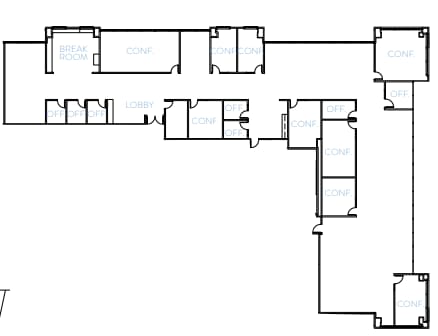 100 Mathilda Pl, Sunnyvale, CA à louer Plan d’étage– Image 1 sur 1