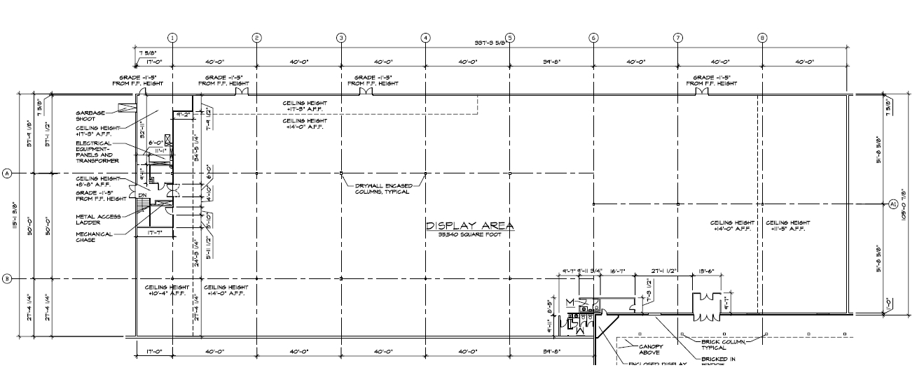 7200-7342 W Foster Ave, Chicago, IL à louer Plan d’étage– Image 1 sur 1