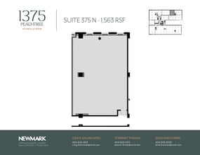 1375 Peachtree St NE, Atlanta, GA à louer Plan d’étage– Image 1 sur 1