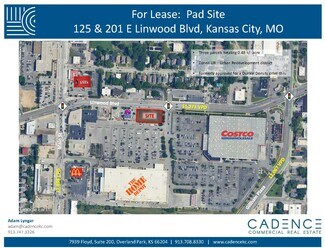 Plus de détails pour 125 E Linwood Blvd, Kansas City, MO - Terrain à louer
