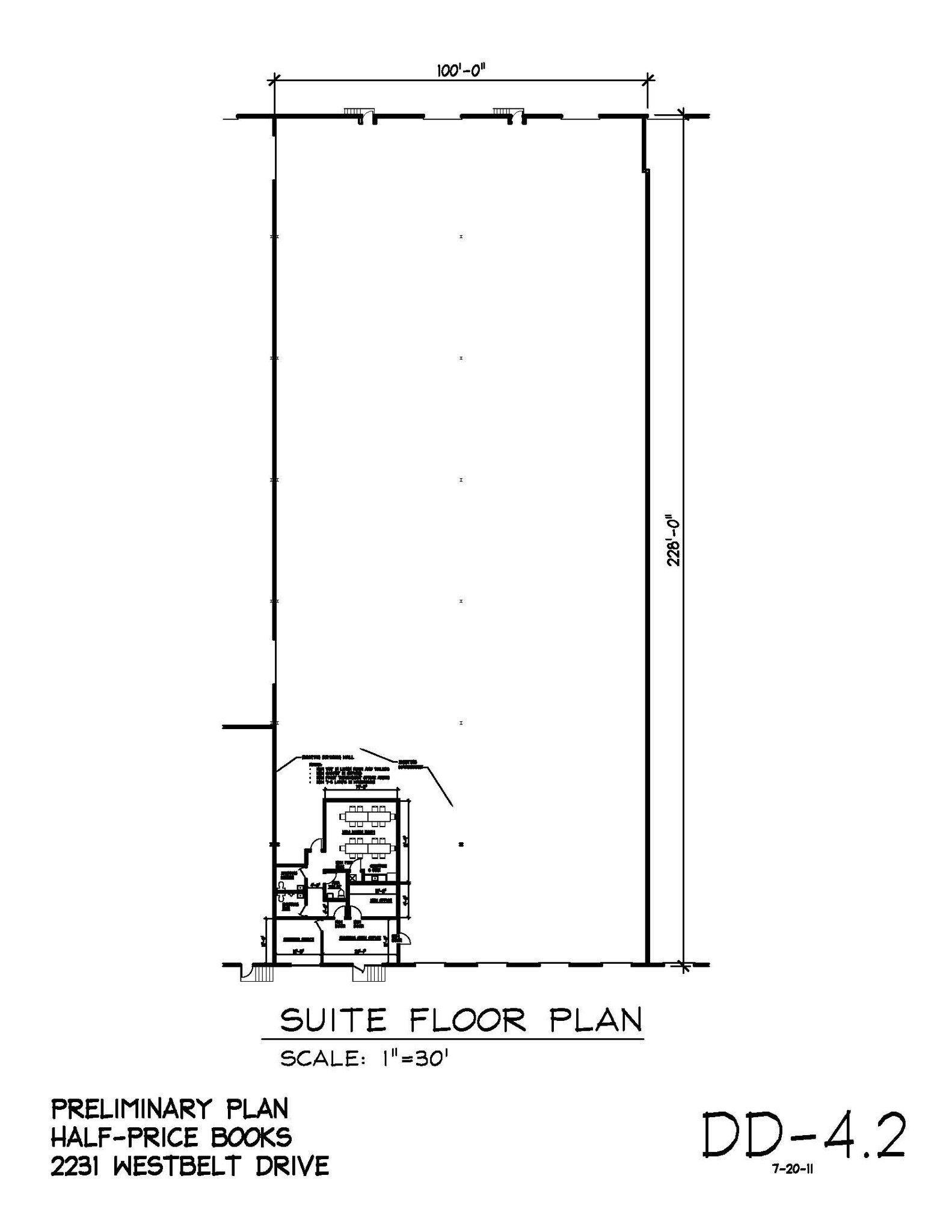 2201 Westbelt Dr, Columbus, OH à louer Plan d’étage– Image 1 sur 2