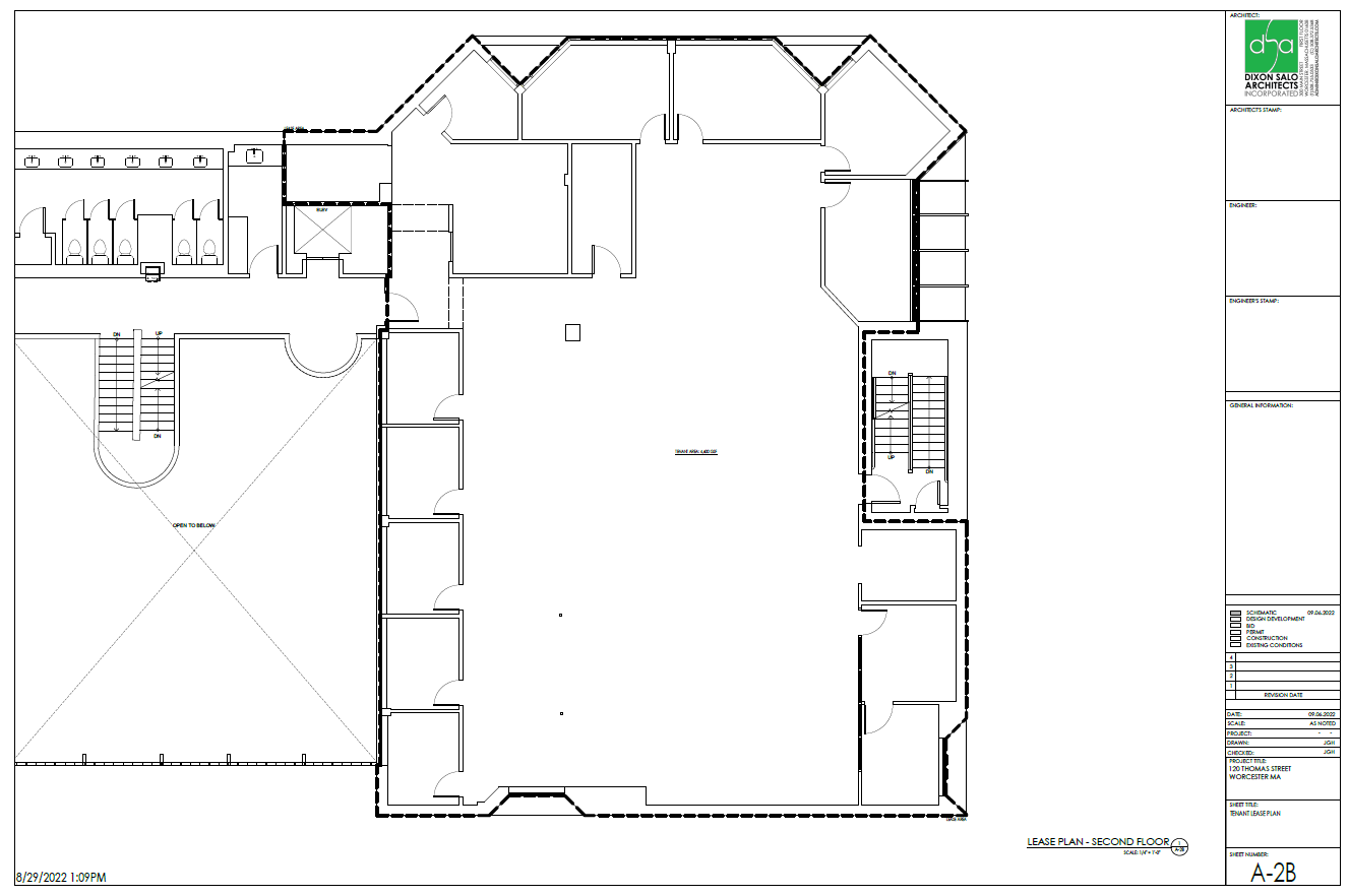 120 Thomas St, Worcester, MA à louer Plan d’étage– Image 1 sur 1