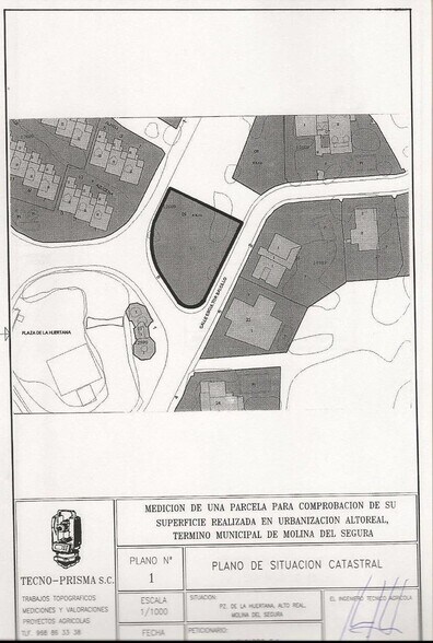 Calle Escultor Salzillo, 1, Molina de Segura, Murcia à vendre - Plan de site – Image 3 sur 4