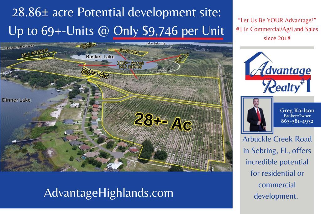 2435 Arbuckle Creek rd, Sebring, FL à vendre Photo de l’immeuble– Image 1 sur 9