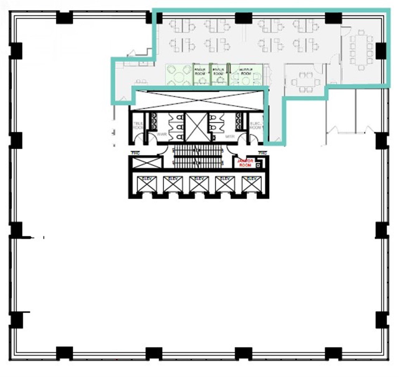 2 Bloor St W, Toronto, ON à louer Plan d’étage– Image 1 sur 1
