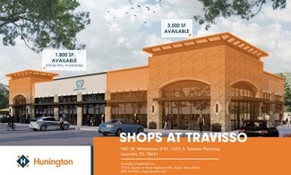 Plus de détails pour NEC W. Whitestone (F.M. 1431) & Travisso Parkway, Leander, TX - Local commercial à louer