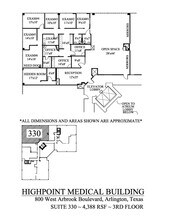 800 W Arbrook Blvd, Arlington, TX à louer Plan de site– Image 1 sur 1