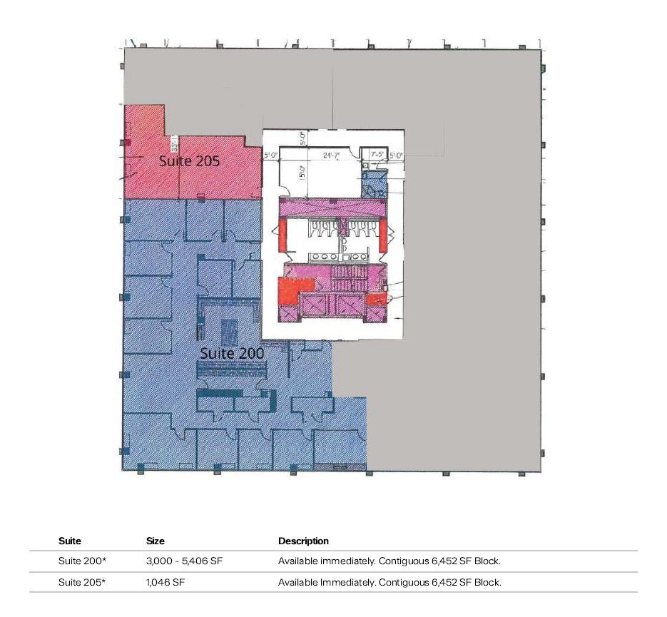 6400 Goldsboro Rd, Bethesda, MD à louer Plan d’étage– Image 1 sur 1