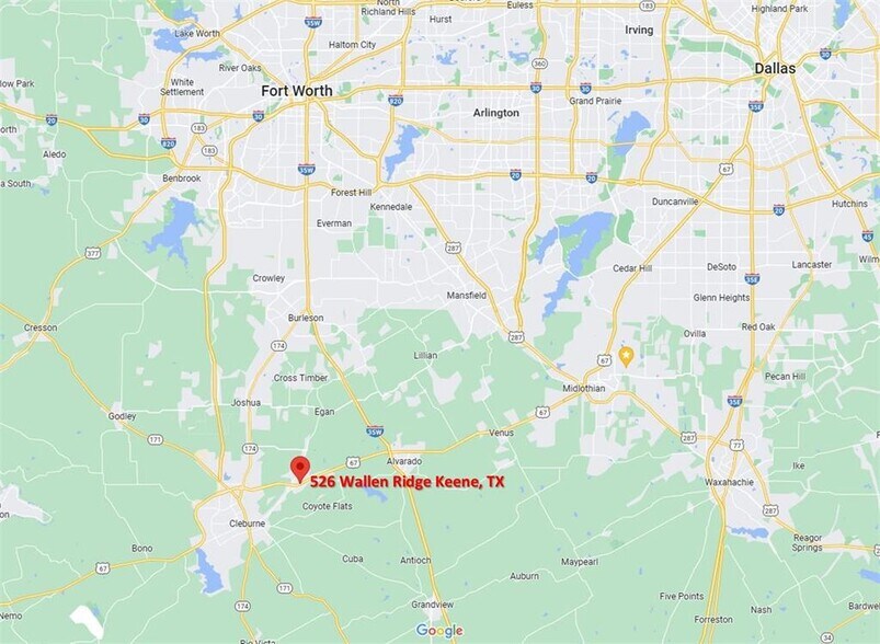 526 Wallen Ridge, Keene, TX à vendre - Photo de l’immeuble – Image 3 sur 17