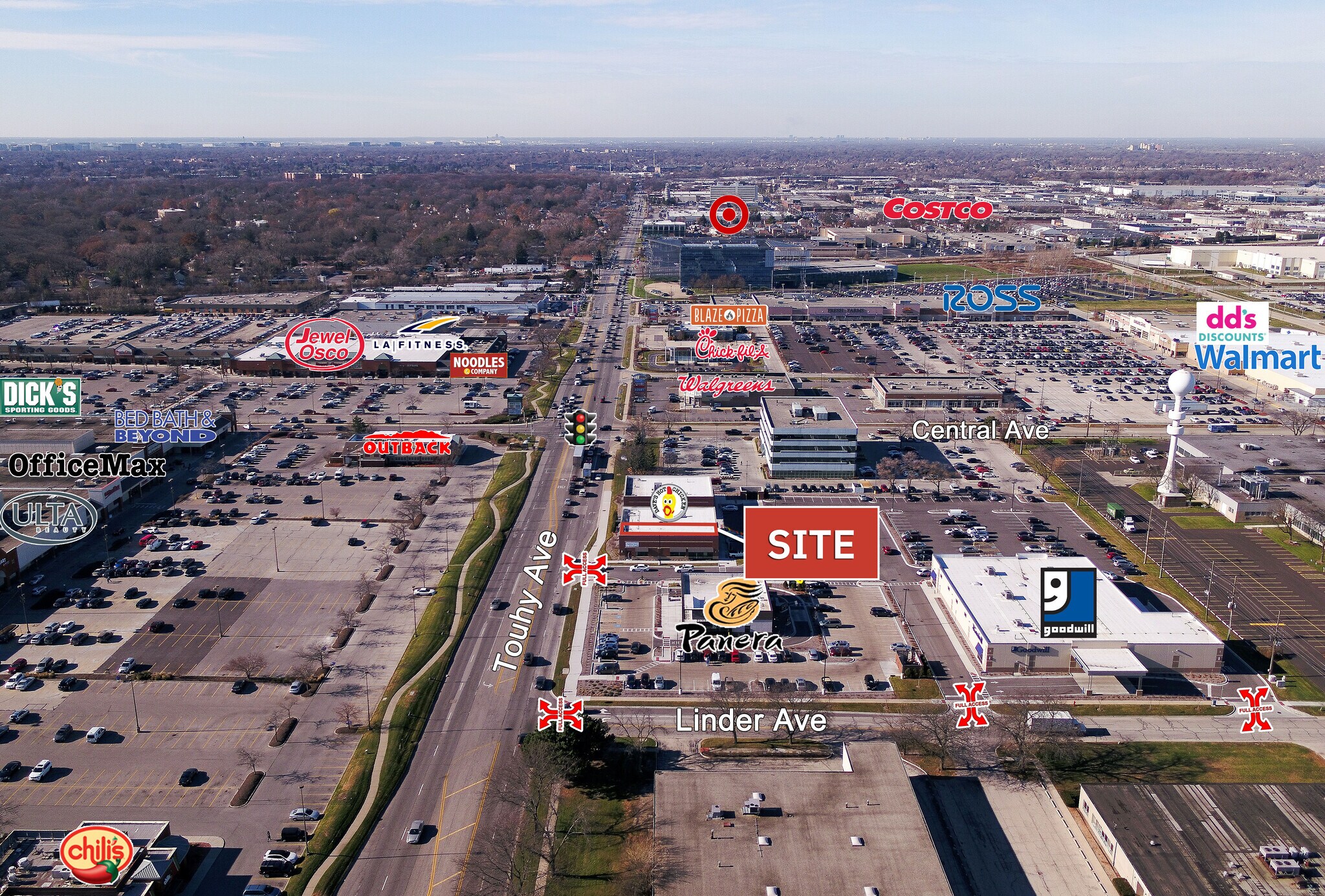 5526 Touhy Ave, Skokie, IL à louer Photo de l’immeuble– Image 1 sur 2