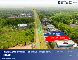 Plus de détails pour 4020-4062 Germanna Hwy, Locust Grove, VA - Terrain à vendre