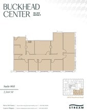 2970 Peachtree Rd NW, Atlanta, GA à louer Plan d’étage– Image 1 sur 1