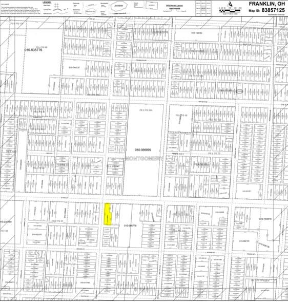 1445-1447 E Main St, Columbus, OH à vendre - Plan cadastral – Image 3 sur 3