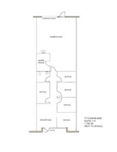 7715 Mainland Dr, San Antonio, TX à louer Plan d’étage– Image 1 sur 1