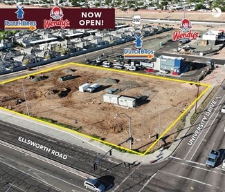 Plus de détails pour University Dr & Ellsworth Rd, Mesa, AZ - Terrain à louer