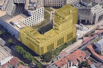 40 Rue Pasteur, Suresnes, HDS - Vue aérienne  vue de carte