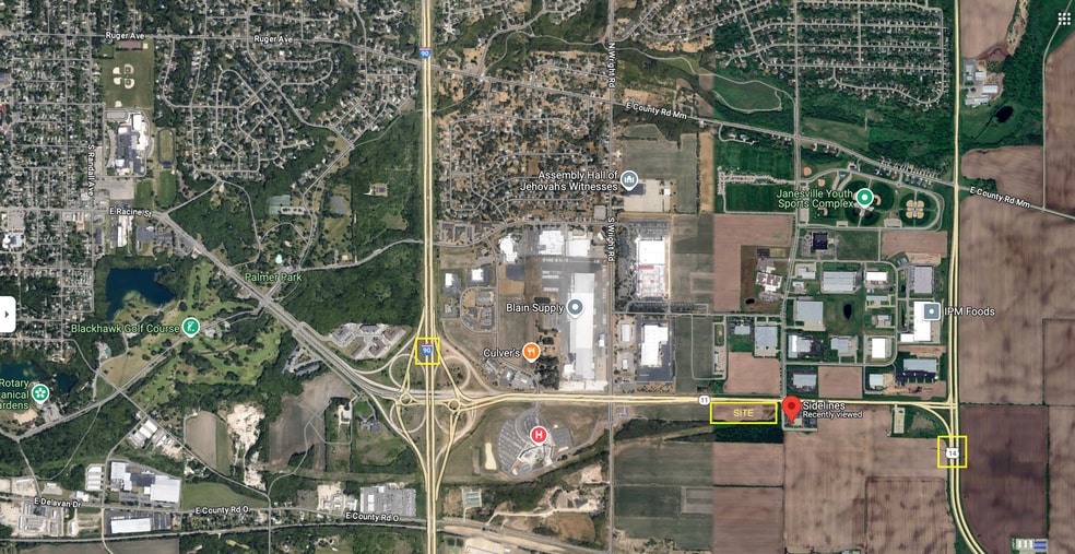 3900 Racine St, Janesville, WI à vendre - Aérien – Image 2 sur 3