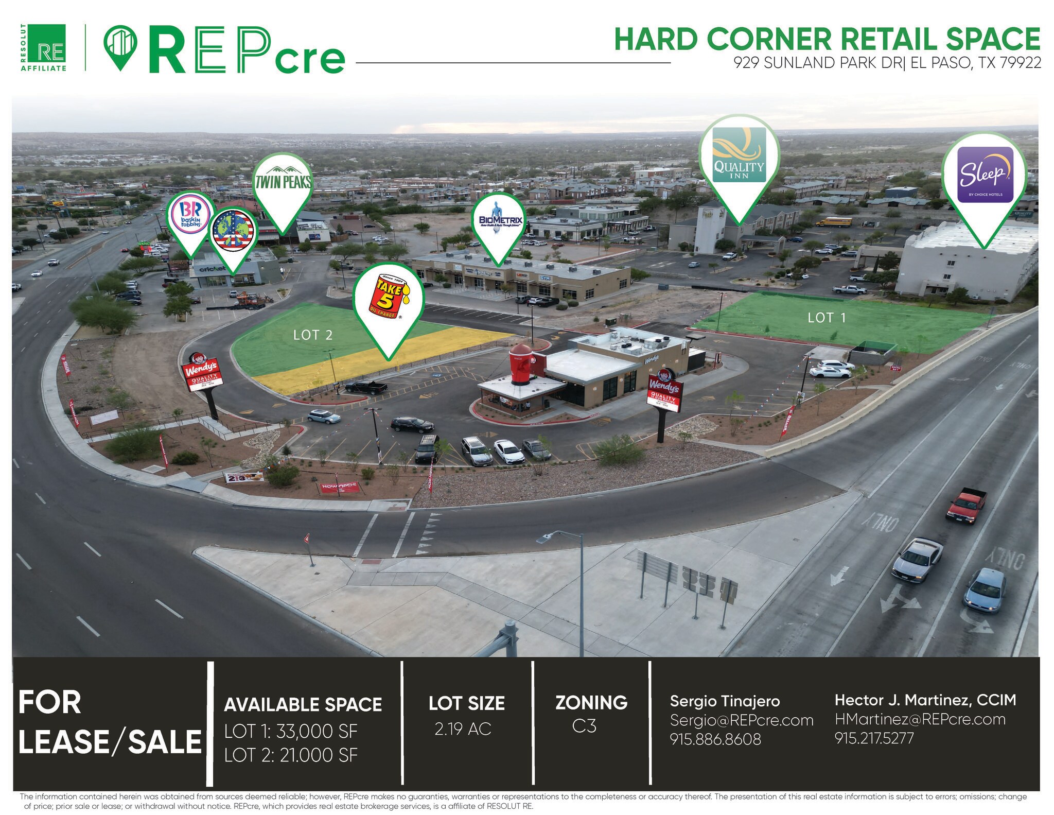 929 Sunland Park Dr, El Paso, TX à vendre Photo de l’immeuble– Image 1 sur 10