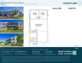 5010 E Shea Blvd, Scottsdale, AZ à louer Plan d’étage– Image 1 sur 1