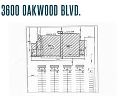 3600 Oakwood Blvd, Melvindale, MI à louer Plan d’étage– Image 1 sur 1