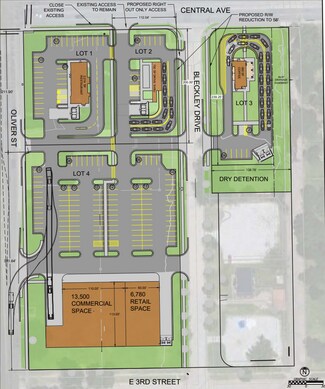Plus de détails pour Central + Oliver - Lot 2, Wichita, KS - Local commercial à vendre