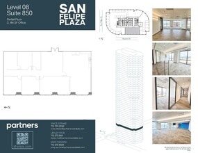 5847 San Felipe St, Houston, TX à louer Plan d’étage– Image 2 sur 2