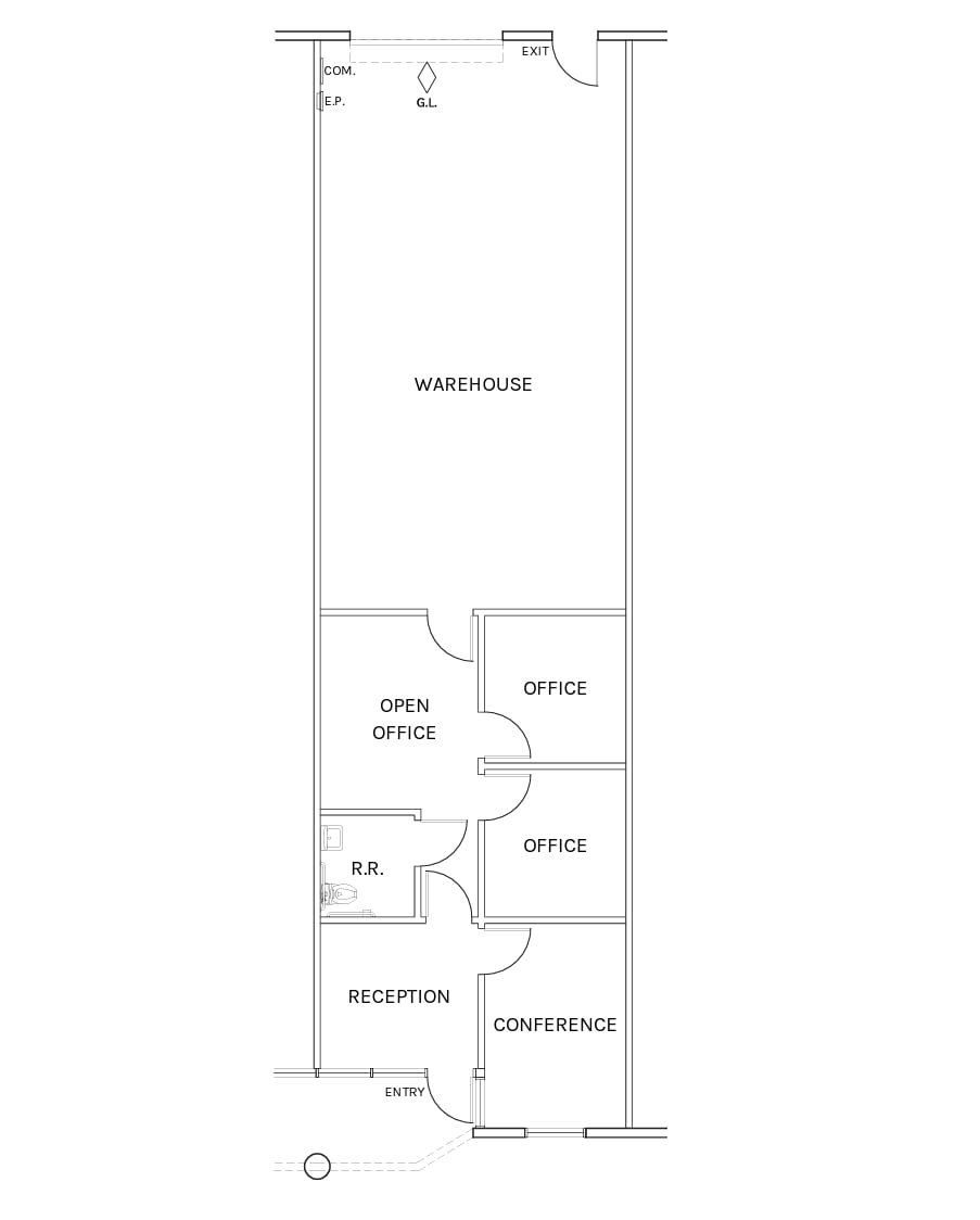 10700 Jersey Blvd, Rancho Cucamonga, CA à louer Plan d’étage– Image 1 sur 2