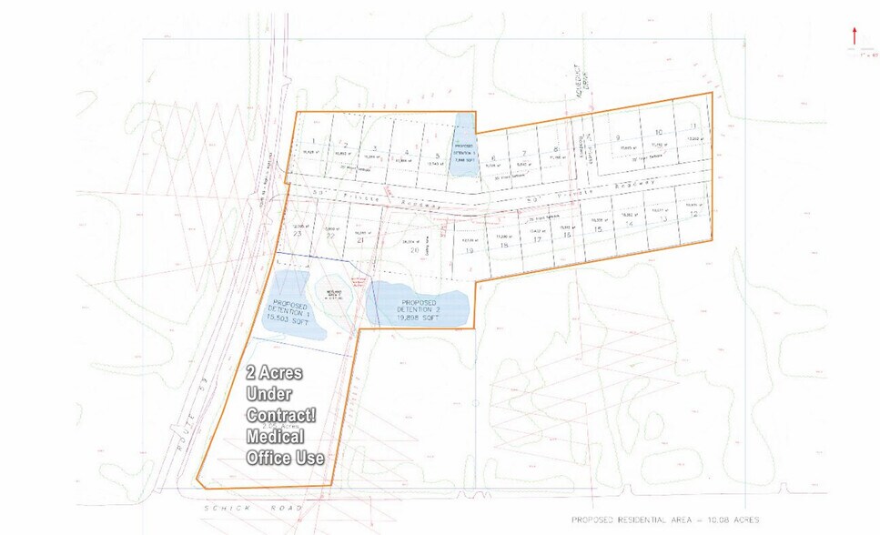 NEC ROUTE 59 & SCHICK ROAD, Bartlett, IL à vendre - Plan cadastral – Image 2 sur 2