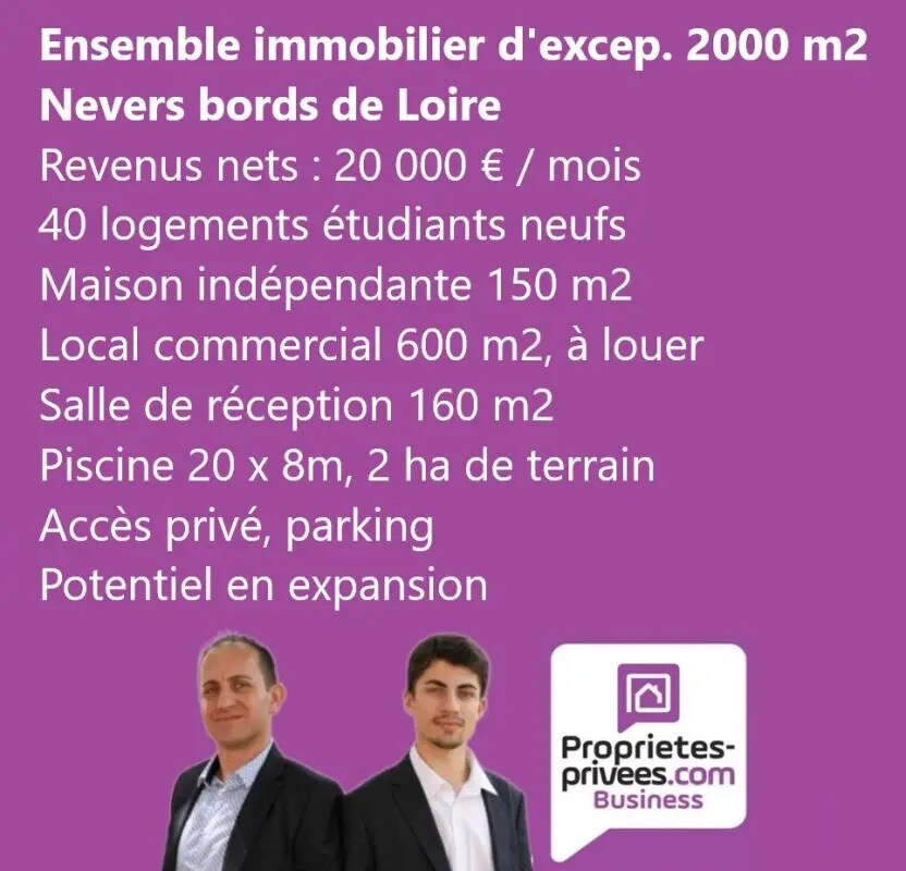 Local d'activités dans Nevers à vendre Photo de l’immeuble– Image 1 sur 5