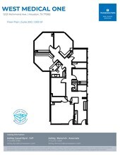 12121 Richmond Ave, Houston, TX à louer Plan d’étage– Image 1 sur 2