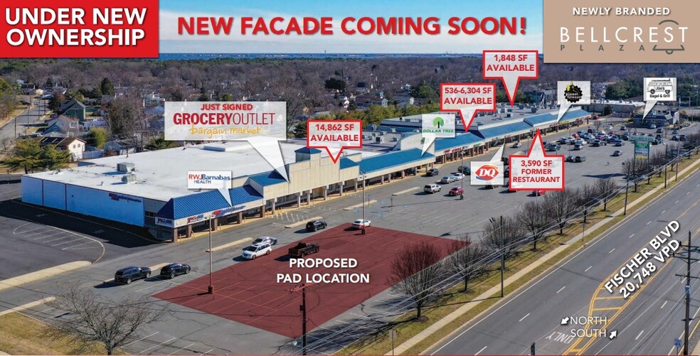 931-953 Fischer Blvd, Toms River, NJ à louer - Photo de l’immeuble – Image 1 sur 1