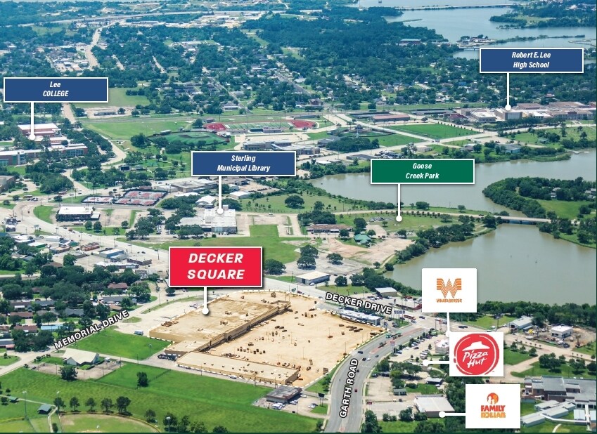 1250 Garth Rd, Baytown, TX à louer Photo de l’immeuble– Image 1 sur 7