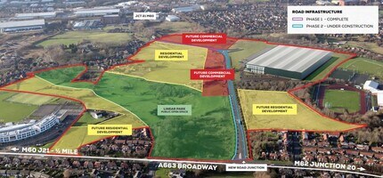 Lydia Becker Way, Oldham, GTM - Vue aérienne  vue de carte