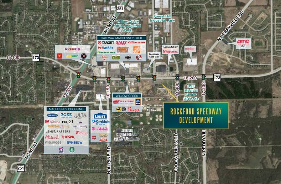 9572 Forest Hills Rd, Loves Park, IL à louer - Photo de l’immeuble – Image 1 sur 1