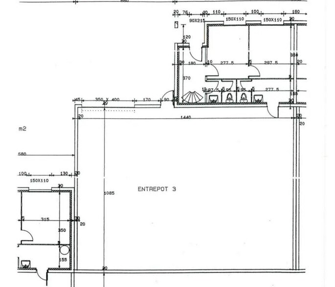 Bureau dans Genas à louer - Plan d’étage – Image 2 sur 2