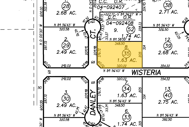 2758 Danley Ct, Paso Robles, CA à louer - Plan cadastral – Image 2 sur 13