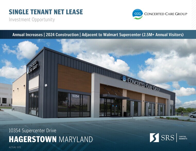 10354 Supercenter Dr, Hagerstown, MD à vendre - Photo de l’immeuble – Image 1 sur 9