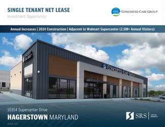 Plus de détails pour 10354 Supercenter Dr, Hagerstown, MD - Local commercial à vendre