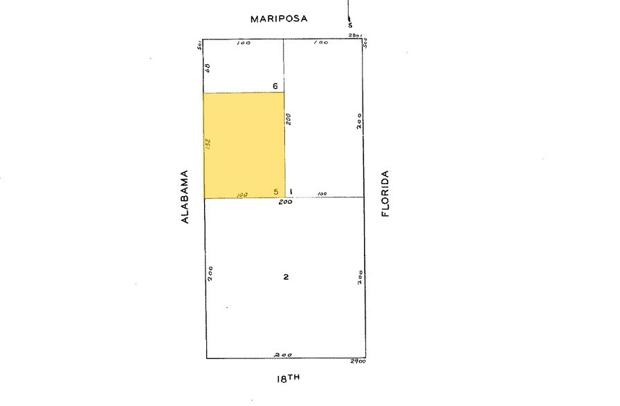501-535 Alabama St, San Francisco, CA à louer - Plan cadastral – Image 3 sur 7