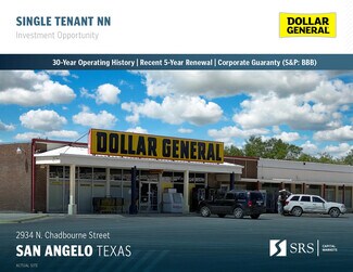 Plus de détails pour 2934 N Chadbourne St, San Angelo, TX - Local commercial à vendre