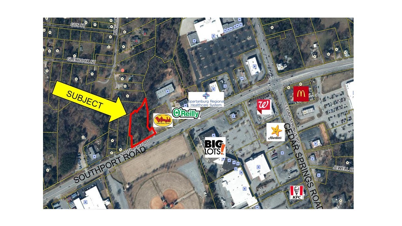 2085 Southport Rd, Spartanburg, SC à vendre Photo principale– Image 1 sur 2
