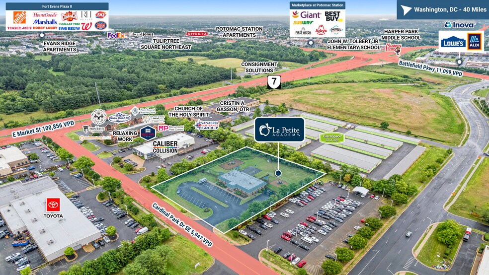 6 Cardinal Park Dr SE, Leesburg, VA à vendre - Photo de l’immeuble – Image 2 sur 5