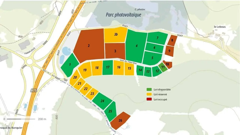 Terrain dans La Canourgue à vendre - Photo de l’immeuble – Image 2 sur 3