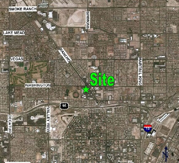 2801 W Washington Ave, Las Vegas, NV à vendre - Aérien – Image 2 sur 10